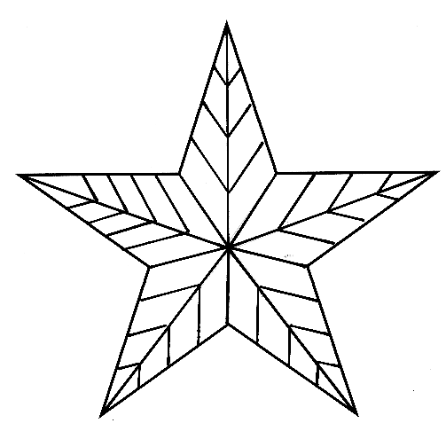 Dibujo para colorear: Estrella (Naturaleza) #155892 - Dibujos para Colorear e Imprimir Gratis