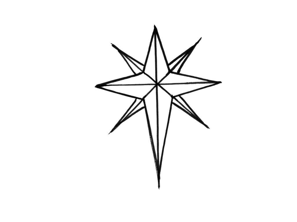 Dibujo para colorear: Estrella (Naturaleza) #155940 - Dibujos para Colorear e Imprimir Gratis