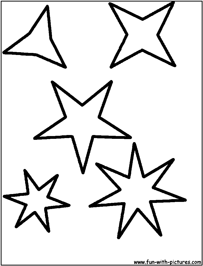Dibujo para colorear: Estrella (Naturaleza) #156083 - Dibujos para Colorear e Imprimir Gratis