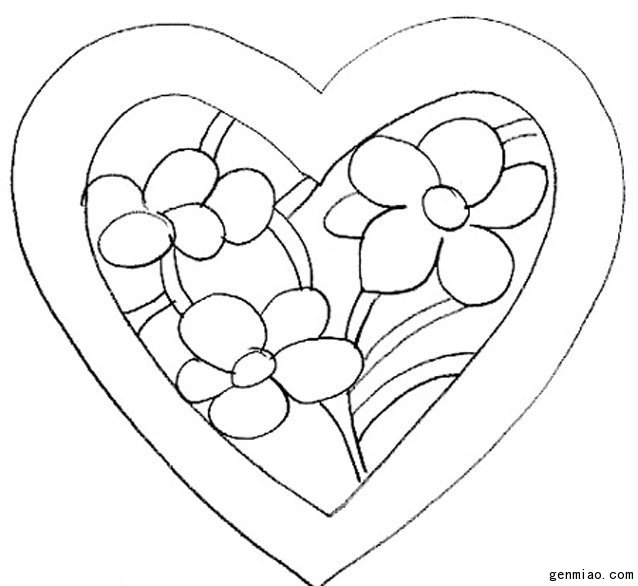 Dibujo para colorear: Flores (Naturaleza) #155008 - Dibujos para Colorear e Imprimir Gratis