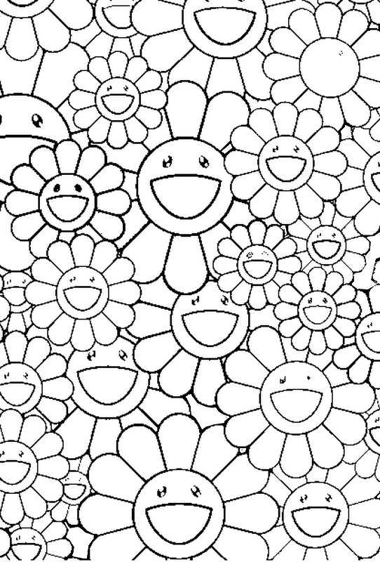 Dibujo para colorear: Flores (Naturaleza) #155032 - Dibujos para Colorear e Imprimir Gratis