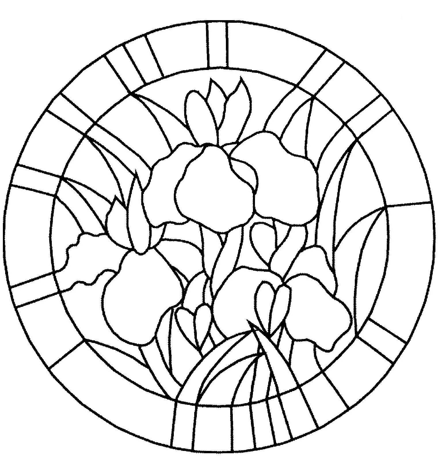 Dibujo para colorear: Flores (Naturaleza) #155044 - Dibujos para Colorear e Imprimir Gratis