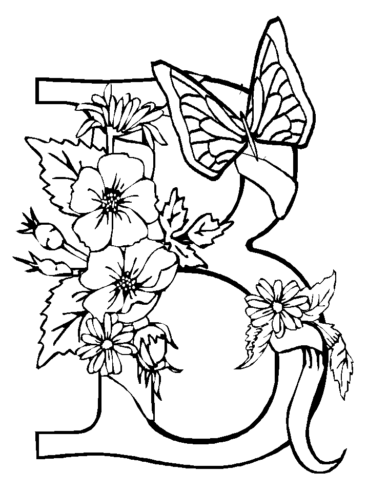 Dibujo para colorear: Flores (Naturaleza) #155059 - Dibujos para Colorear e Imprimir Gratis