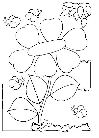 Dibujo para colorear: Flores (Naturaleza) #155068 - Dibujos para Colorear e Imprimir Gratis