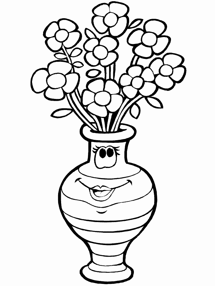 Dibujo para colorear: Flores (Naturaleza) #155146 - Dibujos para Colorear e Imprimir Gratis