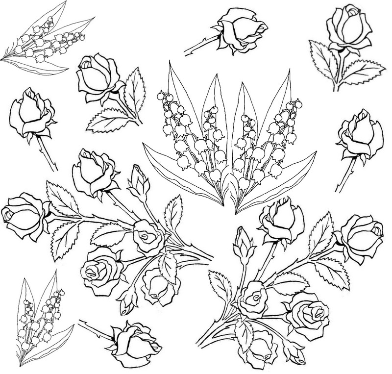 Dibujo para colorear: Flores (Naturaleza) #155161 - Dibujos para Colorear e Imprimir Gratis