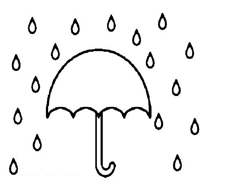 Dibujo para colorear: lluvia (Naturaleza) #158227 - Dibujos para Colorear e Imprimir Gratis