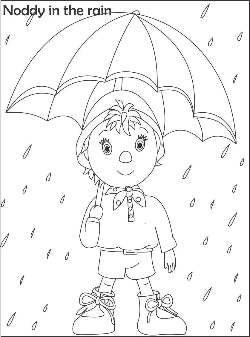 Dibujo para colorear: lluvia (Naturaleza) #158255 - Dibujos para Colorear e Imprimir Gratis