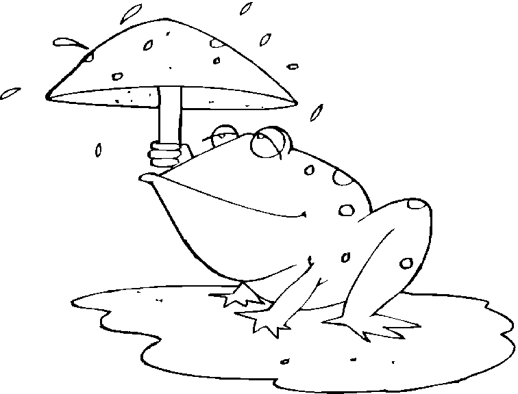 Dibujo para colorear: lluvia (Naturaleza) #158272 - Dibujos para Colorear e Imprimir Gratis