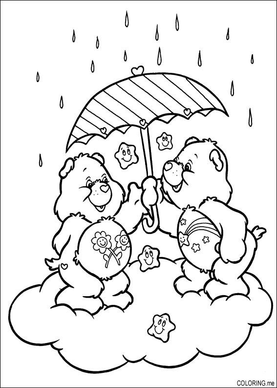 Dibujo para colorear: lluvia (Naturaleza) #158288 - Dibujos para Colorear e Imprimir Gratis