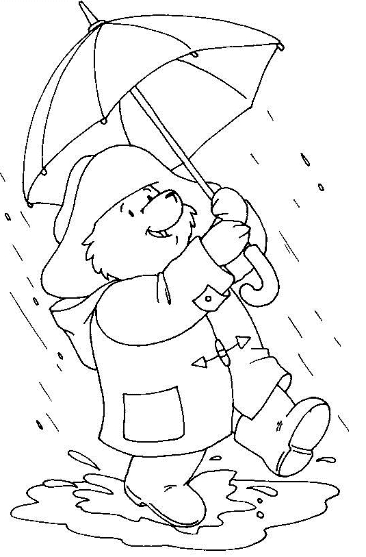 Dibujo para colorear: lluvia (Naturaleza) #158317 - Dibujos para Colorear e Imprimir Gratis