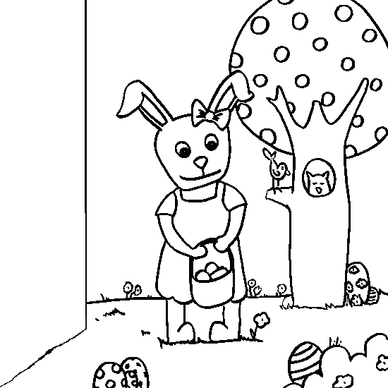 Dibujo para colorear: Manzano (Naturaleza) #163573 - Dibujos para Colorear e Imprimir Gratis