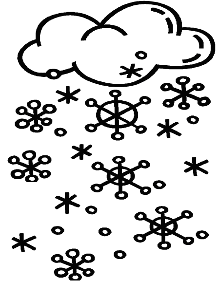 Dibujos de Nieve #158501 (Naturaleza) para colorear – Páginas imprimibles  gratis