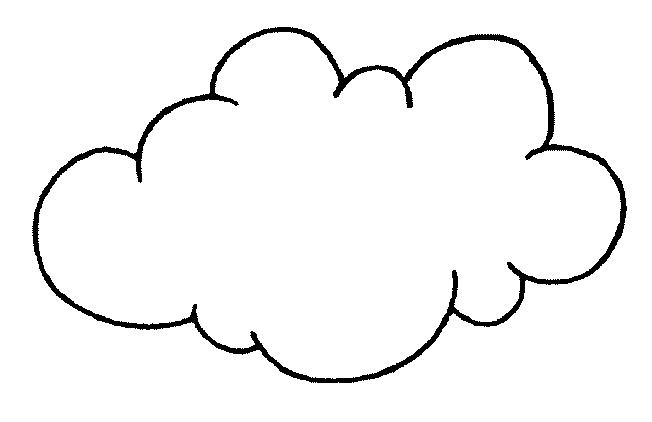 Dibujo para colorear: Nube (Naturaleza) #157301 - Dibujos para Colorear e Imprimir Gratis