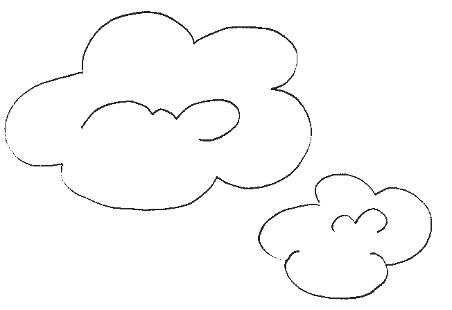 Dibujo para colorear: Nube (Naturaleza) #157321 - Dibujos para Colorear e Imprimir Gratis