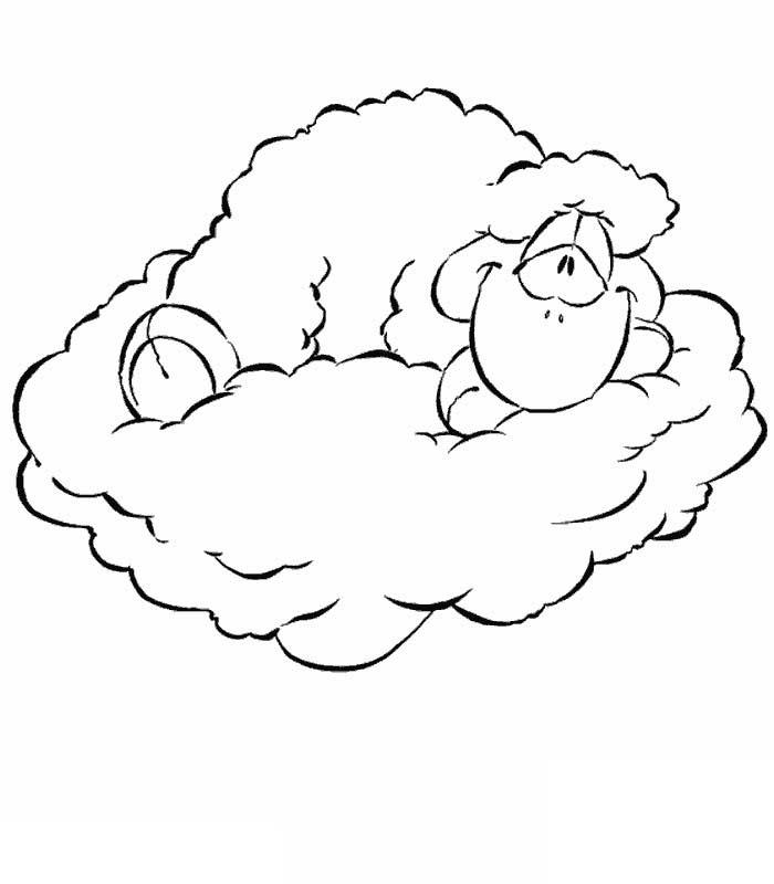 Dibujo para colorear: Nube (Naturaleza) #157379 - Dibujos para Colorear e Imprimir Gratis