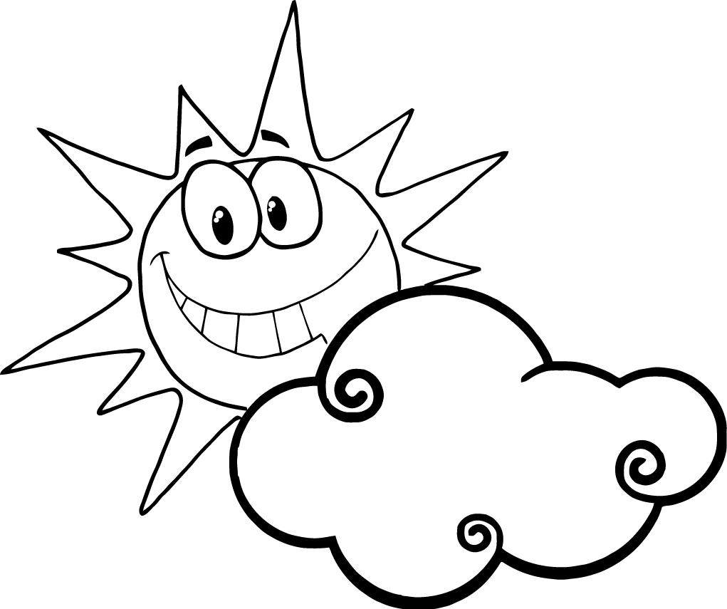 Dibujo para colorear: Nube (Naturaleza) #157390 - Dibujos para Colorear e Imprimir Gratis