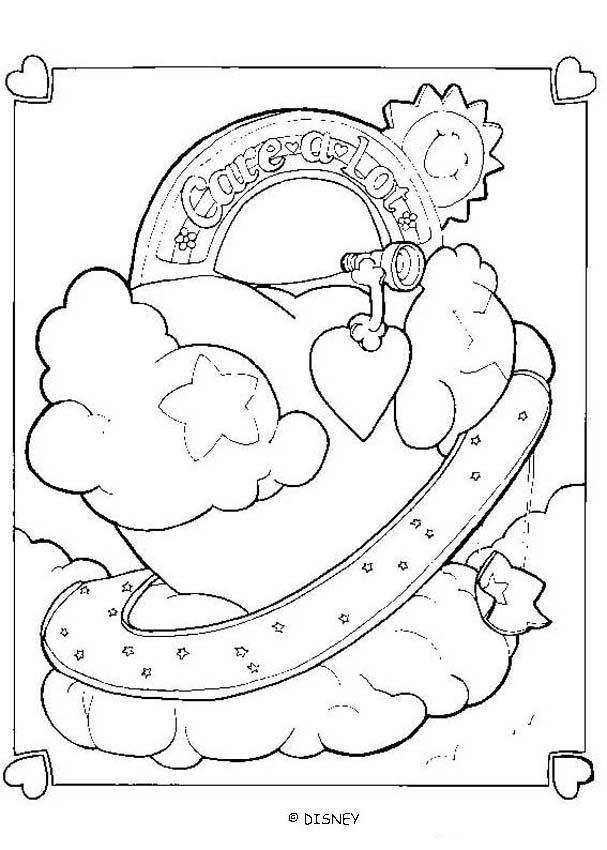 Dibujo para colorear: Nube (Naturaleza) #157461 - Dibujos para Colorear e Imprimir Gratis