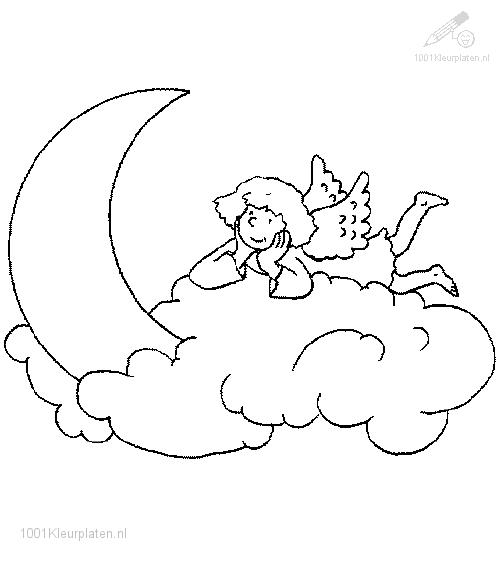 Dibujo para colorear: Nube (Naturaleza) #157472 - Dibujos para Colorear e Imprimir Gratis