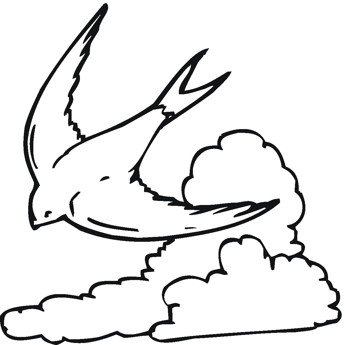 Dibujo para colorear: Nube (Naturaleza) #157498 - Dibujos para Colorear e Imprimir Gratis