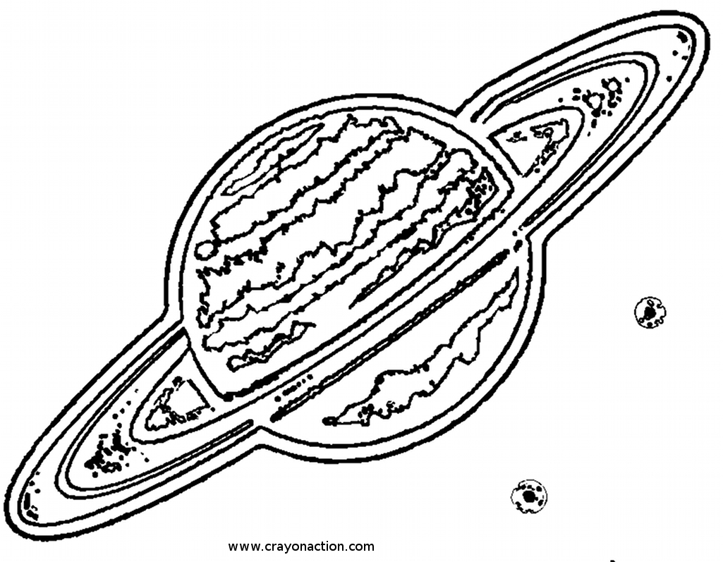 Dibujo para colorear: Planeta (Naturaleza) #157686 - Dibujos para Colorear e Imprimir Gratis