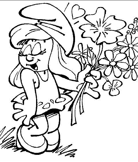 Dibujo para colorear: Ramo de flores (Naturaleza) #160867 - Dibujos para Colorear e Imprimir Gratis