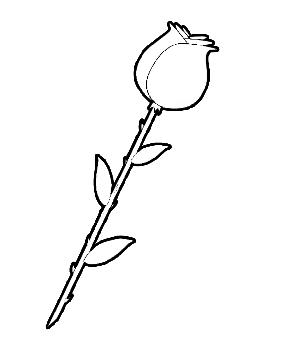 Dibujo para colorear: Rosas (Naturaleza) #161951 - Dibujos para Colorear e Imprimir Gratis