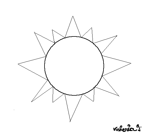 Dibujo para colorear: Sol (Naturaleza) #157966 - Dibujos para Colorear e Imprimir Gratis