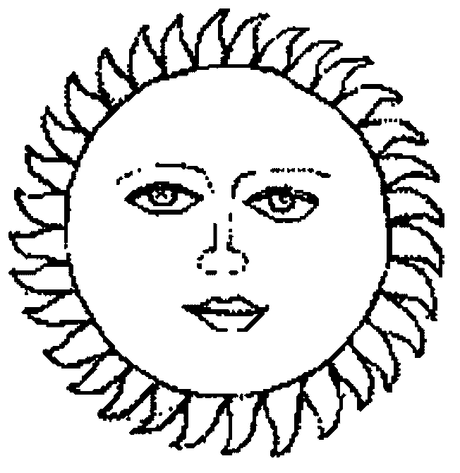 Dibujo para colorear: Sol (Naturaleza) #157984 - Dibujos para Colorear e Imprimir Gratis