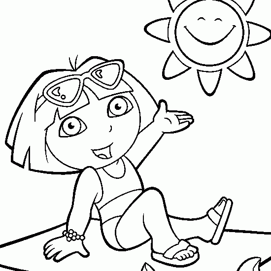 Dibujo para colorear: Sol (Naturaleza) #158026 - Dibujos para Colorear e Imprimir Gratis