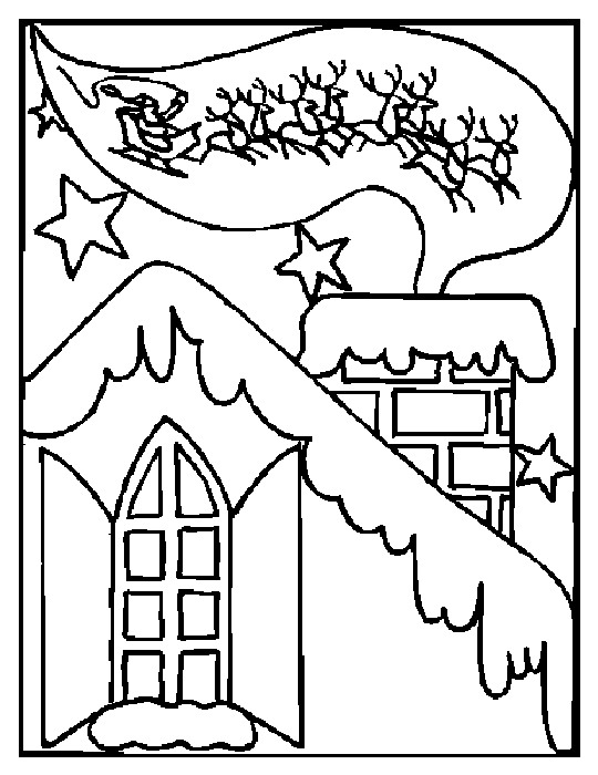 Dibujo para colorear: Temporada de Invierno (Naturaleza) #164416 - Dibujos para Colorear e Imprimir Gratis