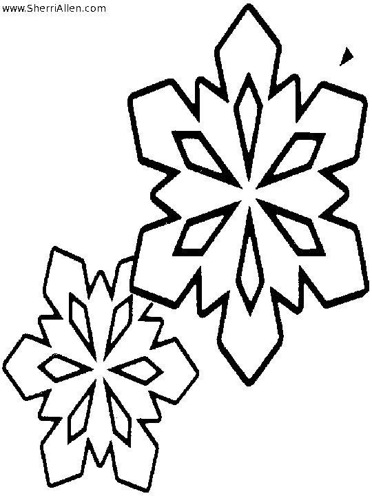 Dibujo para colorear: Temporada de Invierno (Naturaleza) #164538 - Dibujos para Colorear e Imprimir Gratis