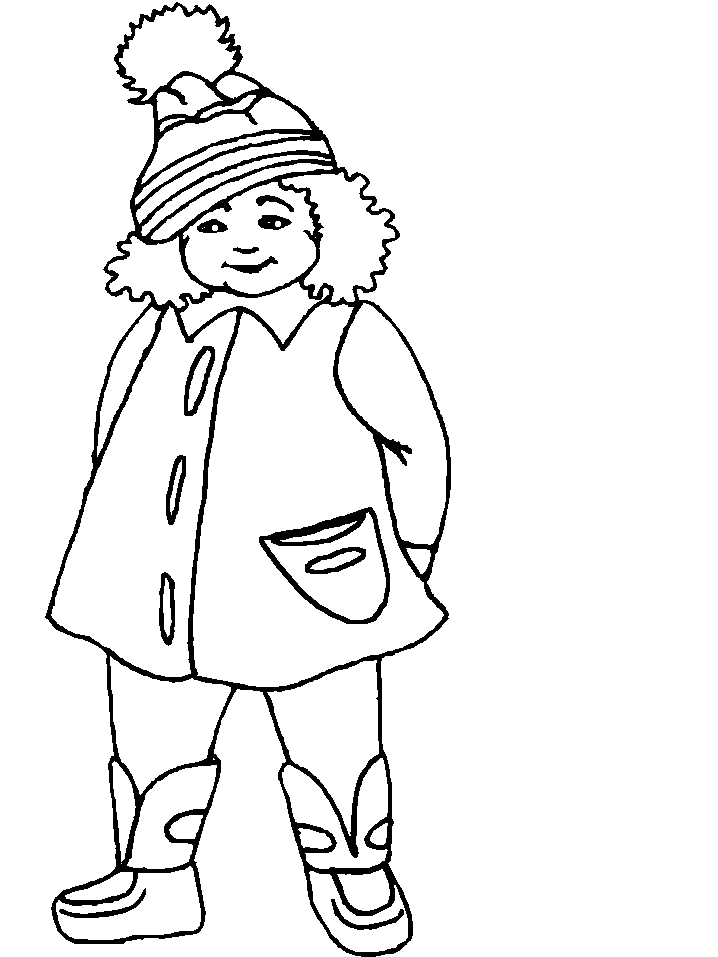 Dibujo para colorear: Temporada de Invierno (Naturaleza) #164567 - Dibujos para Colorear e Imprimir Gratis