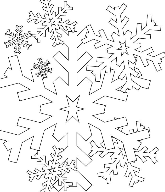 Dibujo para colorear: Temporada de Invierno (Naturaleza) #164673 - Dibujos para Colorear e Imprimir Gratis