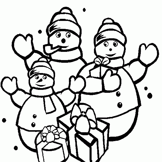 Dibujo para colorear: Temporada de Invierno (Naturaleza) #164718 - Dibujos para Colorear e Imprimir Gratis