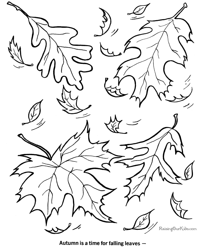 Dibujo para colorear: Temporada de Otoño (Naturaleza) #164048 - Dibujos para Colorear e Imprimir Gratis