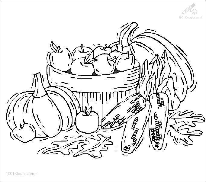 Dibujo para colorear: Temporada de Otoño (Naturaleza) #164065 - Dibujos para Colorear e Imprimir Gratis