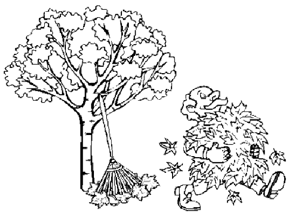 Dibujo para colorear: Temporada de Otoño (Naturaleza) #164078 - Dibujos para Colorear e Imprimir Gratis