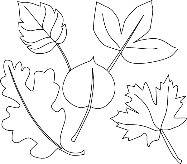 Dibujo para colorear: Temporada de Otoño (Naturaleza) #164139 - Dibujos para Colorear e Imprimir Gratis