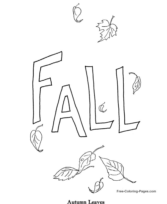 Dibujo para colorear: Temporada de Otoño (Naturaleza) #164319 - Dibujos para Colorear e Imprimir Gratis