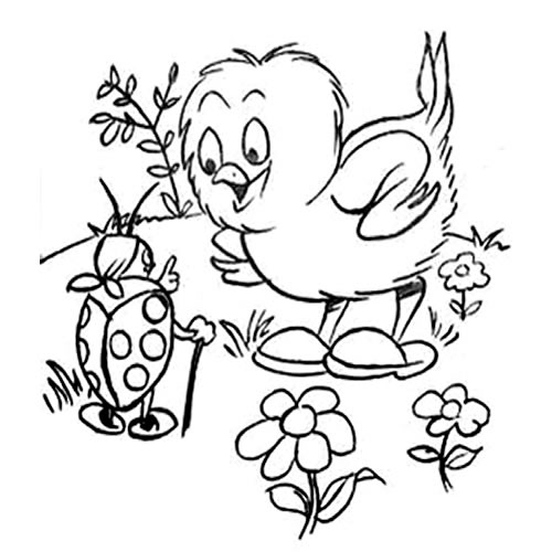 Dibujo para colorear: Temporada de Primavera (Naturaleza) #164815 - Dibujos para Colorear e Imprimir Gratis