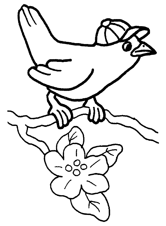 Dibujo para colorear: Temporada de Primavera (Naturaleza) #164864 - Dibujos para Colorear e Imprimir Gratis