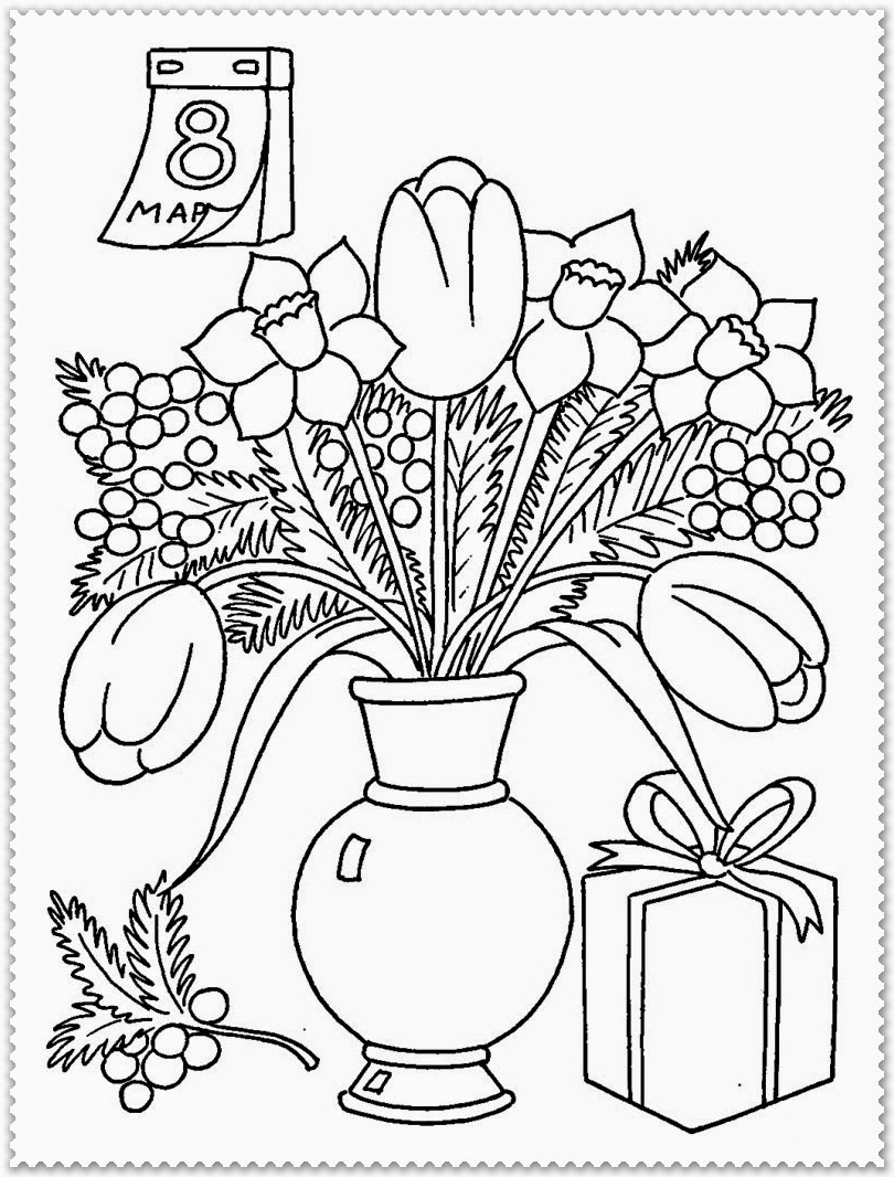 Dibujo para colorear: Temporada de Primavera (Naturaleza) #164888 - Dibujos para Colorear e Imprimir Gratis