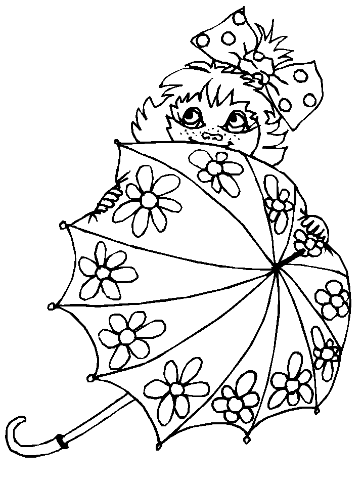 Dibujo para colorear: Temporada de Primavera (Naturaleza) #164905 - Dibujos para Colorear e Imprimir Gratis