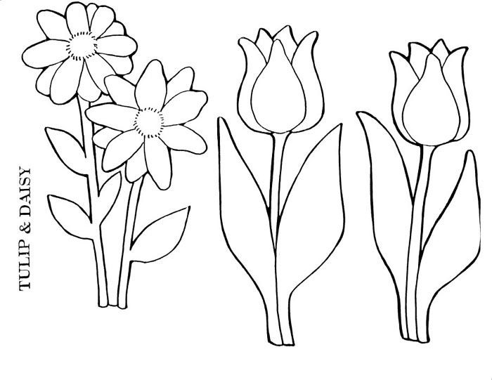 Dibujo para colorear: Temporada de Primavera (Naturaleza) #164915 - Dibujos para Colorear e Imprimir Gratis