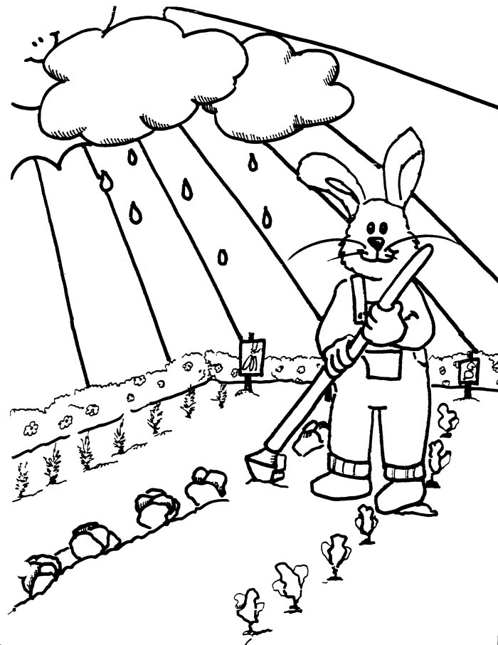 Dibujo para colorear: Temporada de Primavera (Naturaleza) #164917 - Dibujos para Colorear e Imprimir Gratis