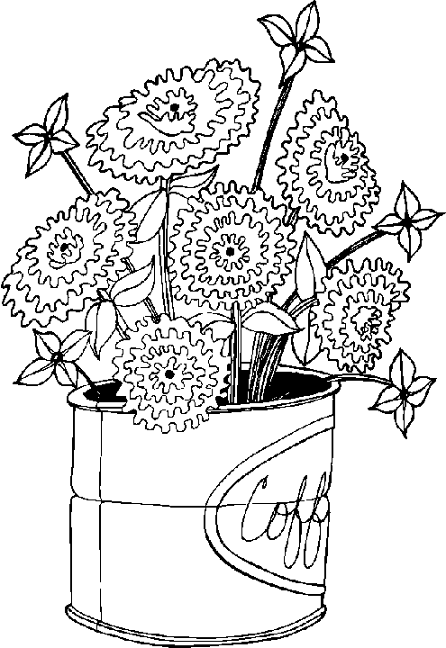 Dibujo para colorear: Temporada de Primavera (Naturaleza) #164931 - Dibujos para Colorear e Imprimir Gratis