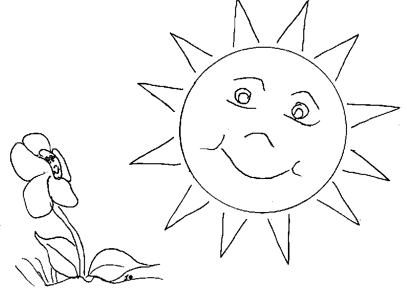 Dibujo para colorear: Temporada de Primavera (Naturaleza) #165057 - Dibujos para Colorear e Imprimir Gratis