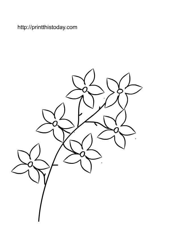 Dibujo para colorear: Temporada de Primavera (Naturaleza) #165074 - Dibujos para Colorear e Imprimir Gratis