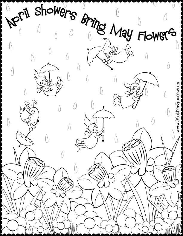 Dibujo para colorear: Temporada de Primavera (Naturaleza) #165077 - Dibujos para Colorear e Imprimir Gratis